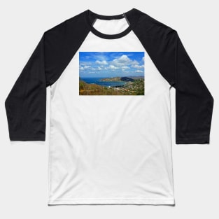 Nicaragua - Vue sur San Juan Del Sur Baseball T-Shirt